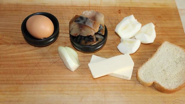 Форшмак с копченой скумбрией
