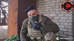 Бойцы добровольческого батальона БАРС-35 «Скиф» держат оборону под Соледаром.