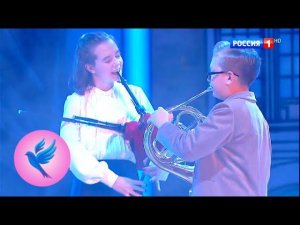 Родион Коренной и Дарья Вязникова, тема из к/ф "Титаник" "My heart will go on". Синяя птица 5 сезон