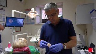 Реальная стоматология! Процедура обезболивания при установке керамических виниров