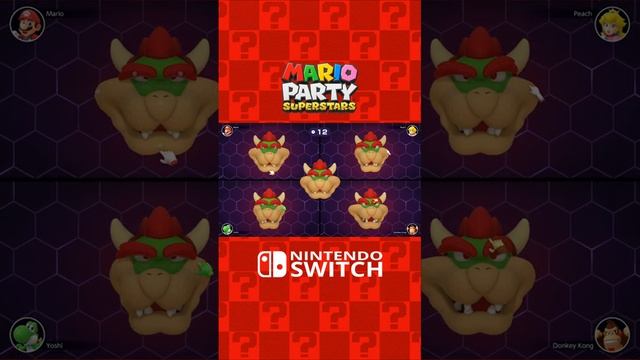 【Mario Party Superstars】 Mini games Face-Lift Nintendo Switch Game #shorts