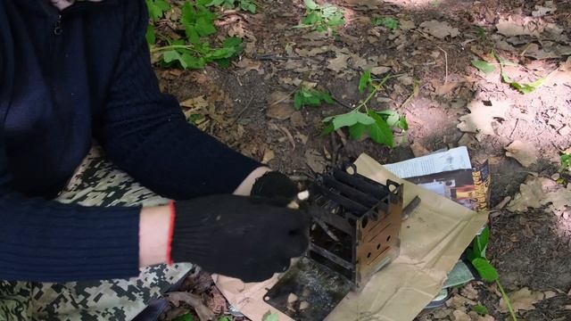"Холодный июнь 23-го". Мой вело ПВД. Обзор печки-щепочницы "Выживайка" №2. Дикая уха... смотреть онлайн