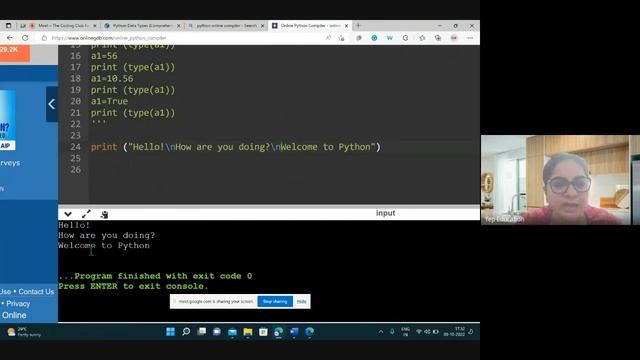 The Coding Club for Educators by Yep Education Session 1 2022 10 09 17 01 GMT+5 30 смотреть онлайн