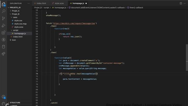 JavaScript: Petite utilisation des regex смотреть онлайн