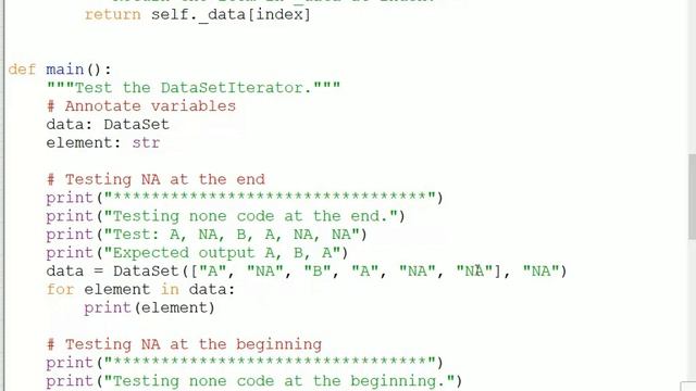 Iterator design pattern in Python; Practice links! No Music; Objects & Games w/ Python Ch 6 Video 4
