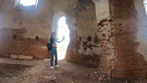 Заброшенная старинная церковь в Бавлинском районе. Церковь Владимирской иконы Божией Матери.