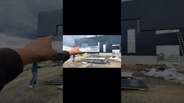 Монтаж стеновых сэндвич-панелей «100» | Белгород смотреть онлайн