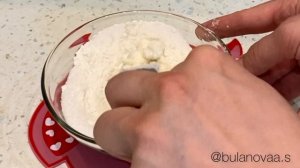 Тертый пирог с творогом
