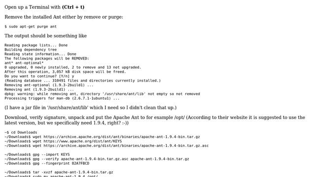 Ubuntu: How to update Apache Ant version from 1.9.3 to 1.9.4? (3 Solutions!!) смотреть онлайн