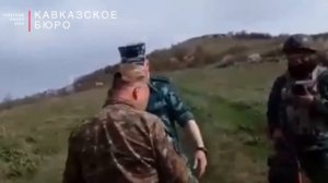 Разборка на армяно-азербайджанской границе