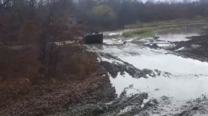 БМП-1 Грязь Осень Хабаровский край