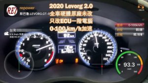 2020 LEVORG 2.0 | Stage 1 Power | 0-100 km/h Acceleration