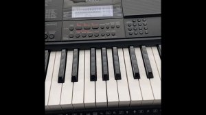 Casio CT-X700 Custom Song | Frere Jacques