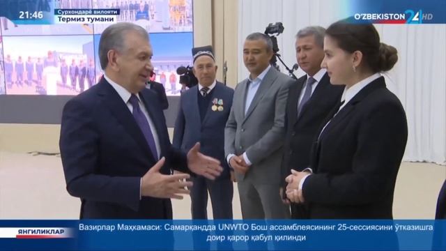 O'zbekiston Respublikasi Prezidenti Shavkat Miromonovich bilan dildan qurgan suhbatimizdan... смотреть онлайн