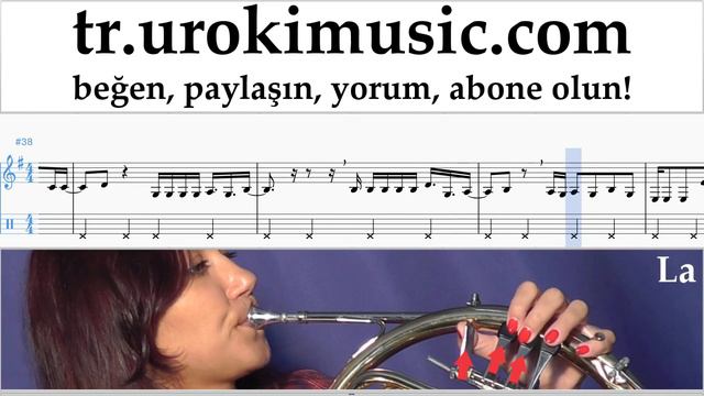 Korno dersleri Shakira - Me Enamoré Notalar Eğitim Bölüm#2 um-i723 смотреть онлайн