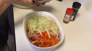 Отменный салат из  маргеланской зеленой редьки.