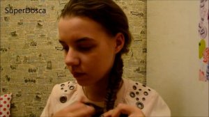 Прическа с плетением косы рыбий хвост.