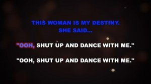 "Shut Up and Raise Your Glass" from Moulin Rouge - Karaoke Track with Lyrics on Screen