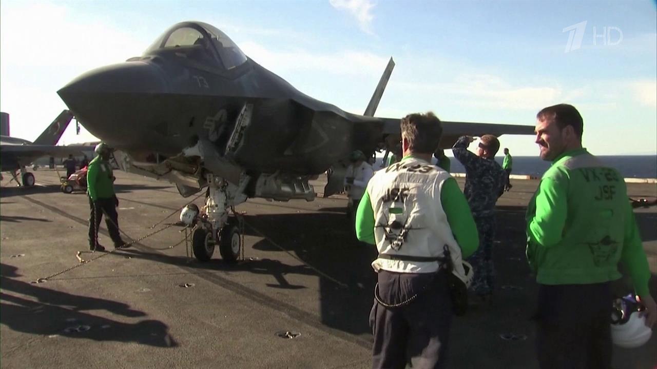 Улетевший с автопилотом американский истребитель F-35 удалось найти лишь через сутки