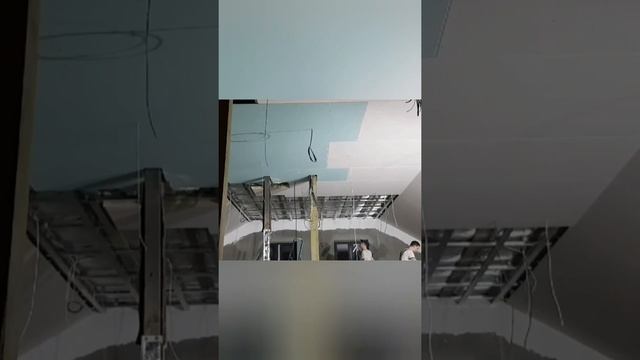 Монтаж гипсокартона к каркасу потолка по 112 системе кнауф смотреть онлайн