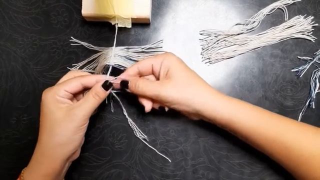 Как сделать перо из ниток своими руками . Мастер класс  макраме.DIY. Beautiful Ideas.
