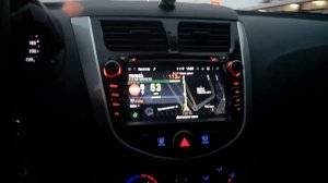 Android 5.1.1 + Яндекс Навигатор + Стрелка