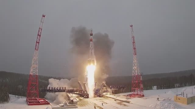 Запуск ракеты-носителя «Союз-2.1а» с космодрома Плесецк 23 марта 2023