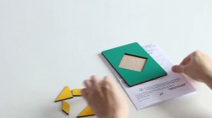 Рамки и вкладыши "Танграм", серия "Мировые головоломки", компания "Оксва"