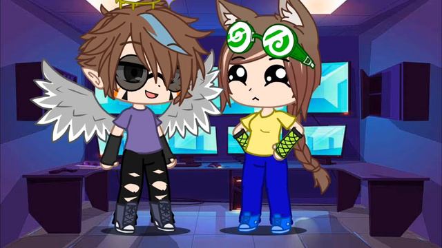 Гача клуб меме "Типа привидение" смотреть онлайн