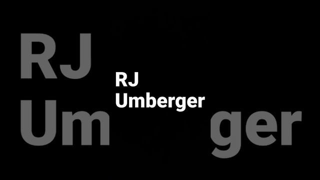 How to pronounce RJ Umberger