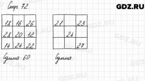 Задания на полях, страница 72 - Математика 3 класс 1 часть Моро