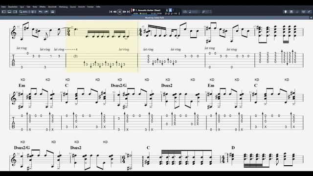 Numb (Linkin Park) - Guitar Tabs смотреть онлайн
