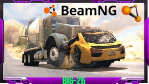 BeamNG Drive. ТАЧКИ ЛЕТЯТ С ГОРЫ ТЕСТ