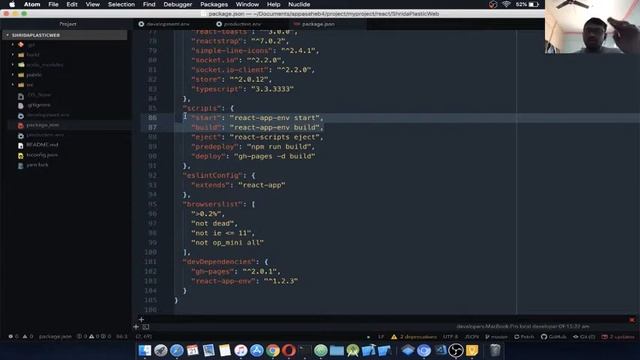 Tutorial how to setup enverment (.env) in reactweb? смотреть онлайн