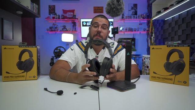 Corsair HS60 Pro 7.1 Headset Gamer смотреть онлайн