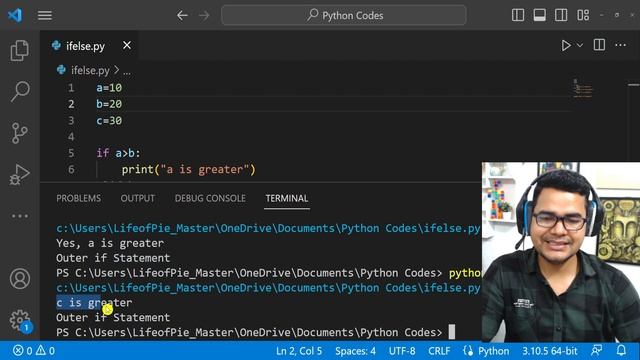 If Else & Elif Conditionals In Python | Python Tutorials For Beginners In Hindi