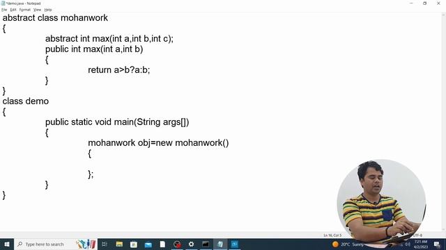 EP-30: (Java Tutorial) : How to create object of Asbtract Class? смотреть онлайн