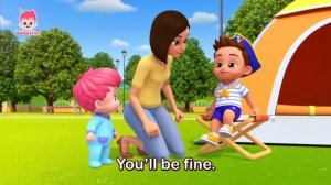 The Boo Boo Song | Ouch! Bebefinn's Got Hurt!  | Sing Along2 | Magical Nursery Rhymes For Kids