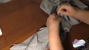 Джемпер из ангоры. Воротник "хомут"