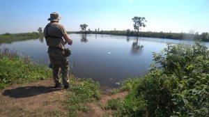 Рыбалка с рогаткой! Рогатка для рыбалки! Первый опыт стрельбы с рогатки! Slingshot fishing! 弹弓