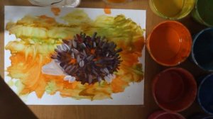 Как нарисовать ежика.  Ребенок ДЦП.  Поиграй ка с нами!