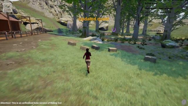 Riding Out - Just Arrived Quest Horse Game