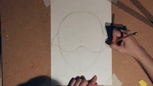 Рисуем маску котика