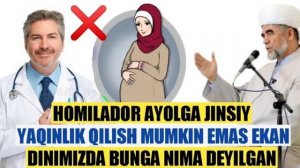 HOMILADOR AYOLGA YAQINLIK QILISH HAQIDA / SHAYH MUHAMMAD SODIQ MUHAMMAD YUSUF 2023