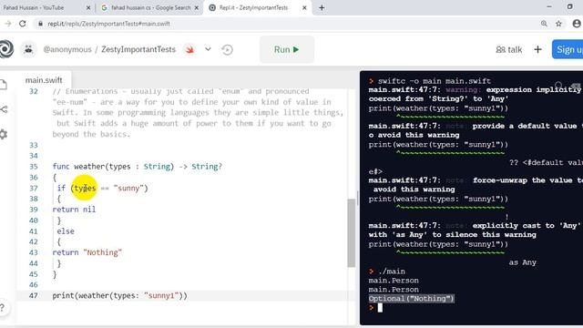 Tutorial 14: Enumeration in Swift tutorial | How to use Enumerations | Enum in swift iOS URDU/HINDI