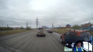 Новый Уренгой // Проезд от весовой до ТРЦ Солнечный