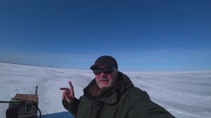 Твердая вода Рыбинского водохранилища. Закрытие льда зимней рыбалки 2022.
