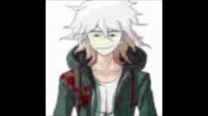 nagito komaeda with roblox man face