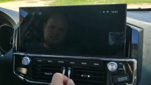 Магнитола Android 12.3 дюйма в стиле Lexus LX для Mitsubishi Pajero 4.