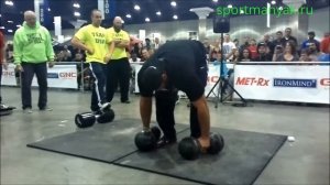 Армлифтинг Mike Burke vs 2 Dumbbell Inch